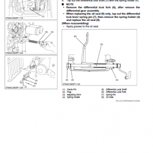 Kubota M7040su Tractor Workshop Service Manual