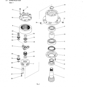 Kobelco K903c Excavator Service Manual