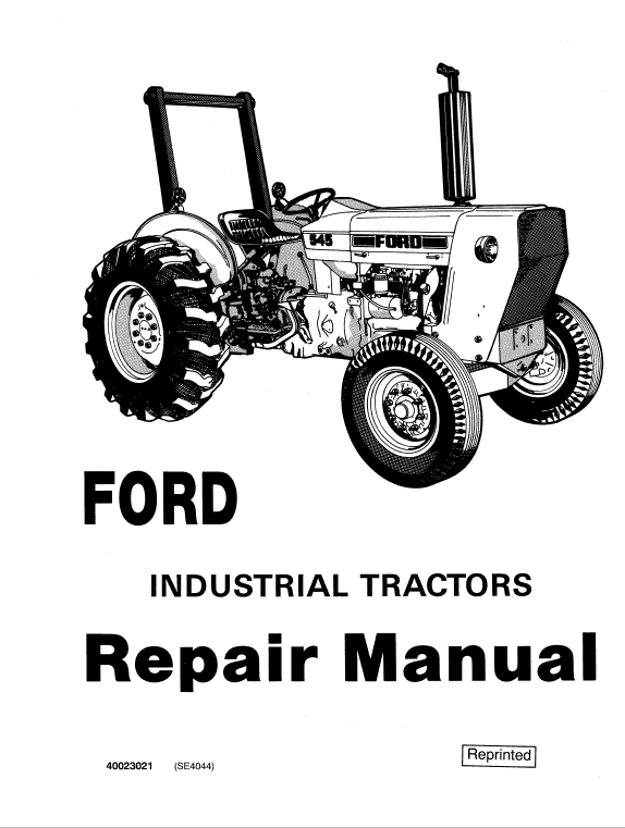 Ford 230a, 340a, 445, 530a, 540a, 545 Tractor Service Manual