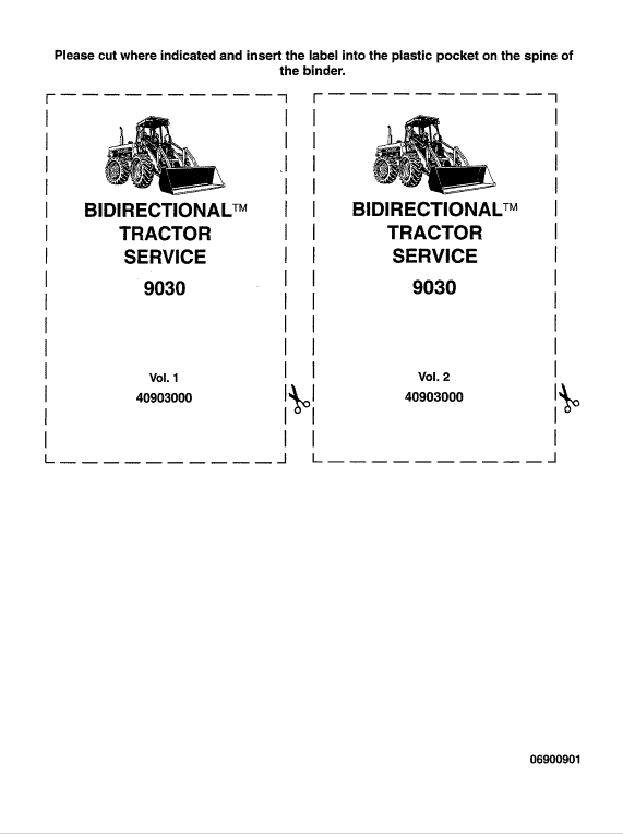 Ford Versatile 9030 Tractor Service Manual
