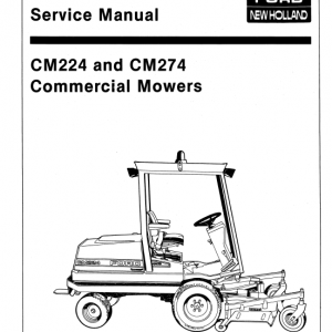 Ford Cm224, Cm274 Mowers Service Manual
