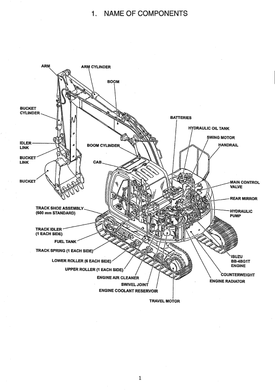 New Holland Eh130 Crawler Excavator Service Manual