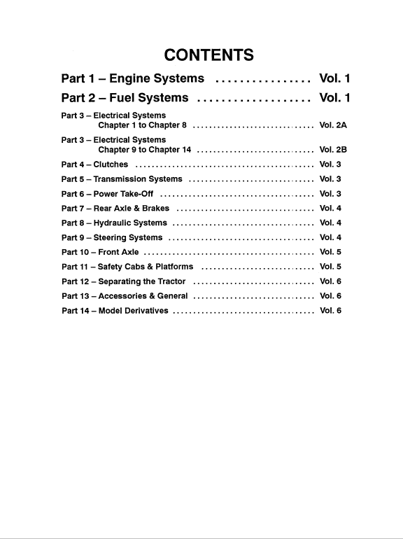 Ford 2600, 2610, 2810 Tractor Service Manual