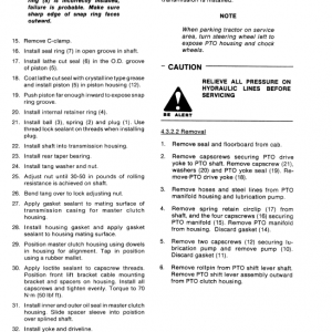 Ford Versatile 756, 836, 856, 876 Tractor Service Manual