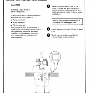 Ford 1200, 1300, 1500, 1700, 1900 Tractors Service Manual