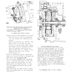 Fiat 450, 450dt Tractor Workshop Service Manual