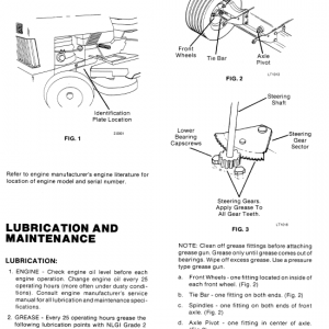 Ford Lt8, Lt11 Mower Tractor Service Manual