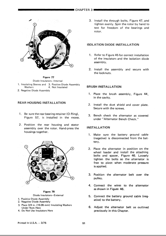 Ford A-62, A-64, A-66 Wheel Loaders Service Manual