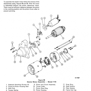 Ford 1110 And 1210 Tractor Service Manual