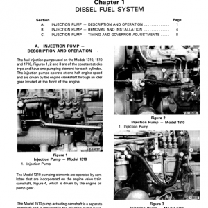 Ford 1310, 1510 And 1710 Tractors Service Manual