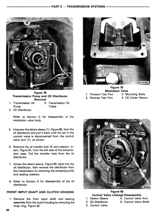 Ford 455 Backhoe Loader Service Manual