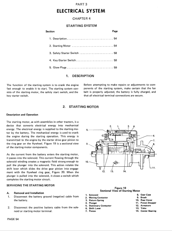 Ford 1000 And 1600 Tractors Service Manual