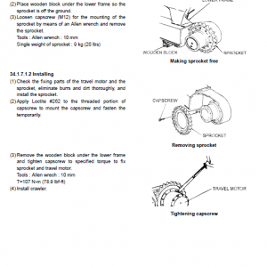 New Holland E30b And E35b Compact Excavator Service Manual