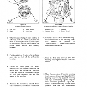 Ford 345c, 445c, 545c Backhoe Loader Tractor Service Manual