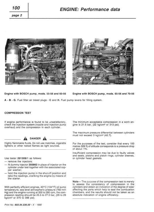 Fiat 446, 446dt Tractor Workshop Service Manual
