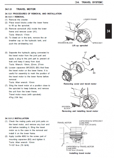 New Holland E30B Tier 4B Compact Excavator Service Manual