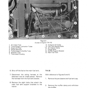 Ford 4100, 4110, 4600, 4610, 4630 Tractor Service Manual