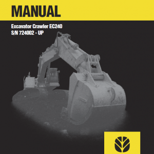 New Holland Ec240 Crawler Excavator Service Manual