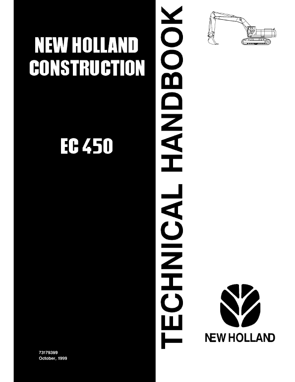 New Holland Ec450 Crawler Excavator Service Manual