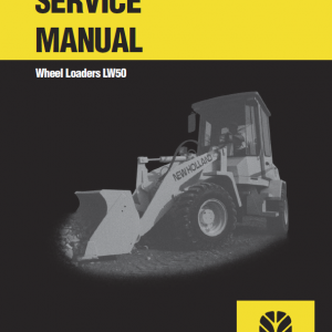 New Holland Lw50 Wheel Loaders Service Manual