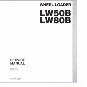 New Holland Lw50.b Wheel Loaders Service Manual