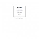New Holland W130c Wheel Loader Service Manual