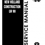 New Holland Lw90 Wheel Loader Service Manual