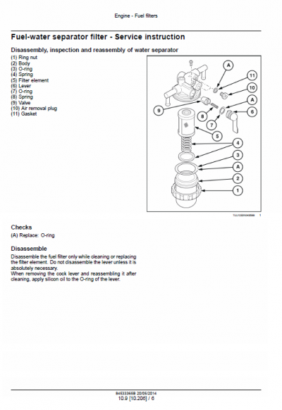 New Holland E16B, E18B Excavator Service Manual