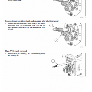 New Holland Boomer 40 Cab, Rops And 50 Cab, Rops Tractor Service Manual