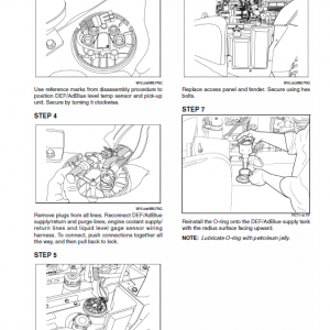 New Holland W170c Wheel Loader Service Manual
