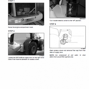 New Holland W110c Tier 4 Wheel Loader Service Manual