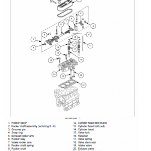 New Holland E18c Mini Excavator Service Manual