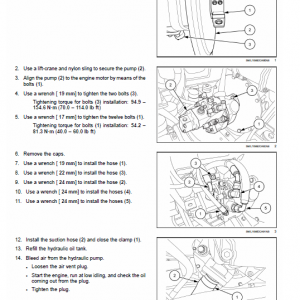 New Holland E57c Mini Excavator Service Manual