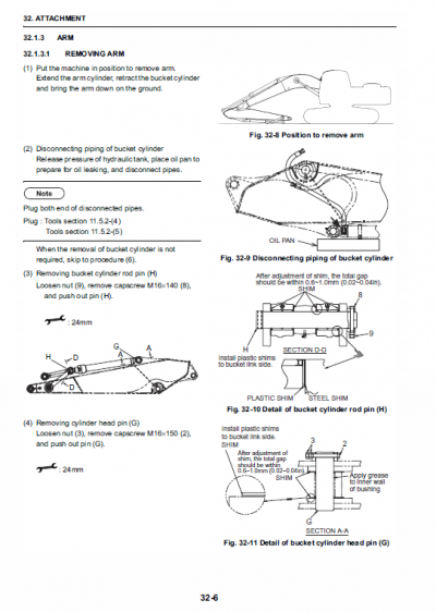 New Holland E215B, E215BLC Excavator Service Manual