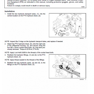 New Holland Boomer 46d Cvt, 54d Cvt Tractor Service Manual