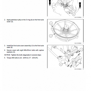 New Holland Boomer 40d Cvt, 45d Cvt, 50d Cvt Tractors Service Manual