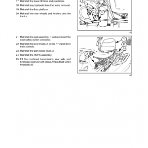 New Holland Boomer 2030 And Boomer 2035 Tractor Service Manual