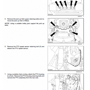 New Holland T1254b, T1404b Tractor Service Manual