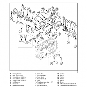 New Holland T2210, T2220 Tractor Service Manual