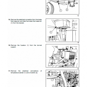 New Holland Td5030, Td5040, Td5050 Tractor Service Manual