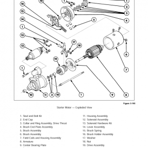 New Holland Lb75 Backhoe Loader Service Manual