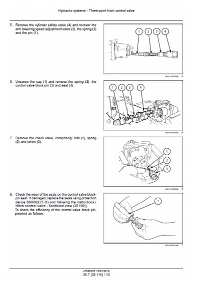 New Holland T4030F, T4040F, T4050F, T4060F Tractor Service Manual