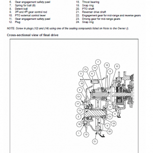 New Holland Td95d Hc Tractor Service Manual