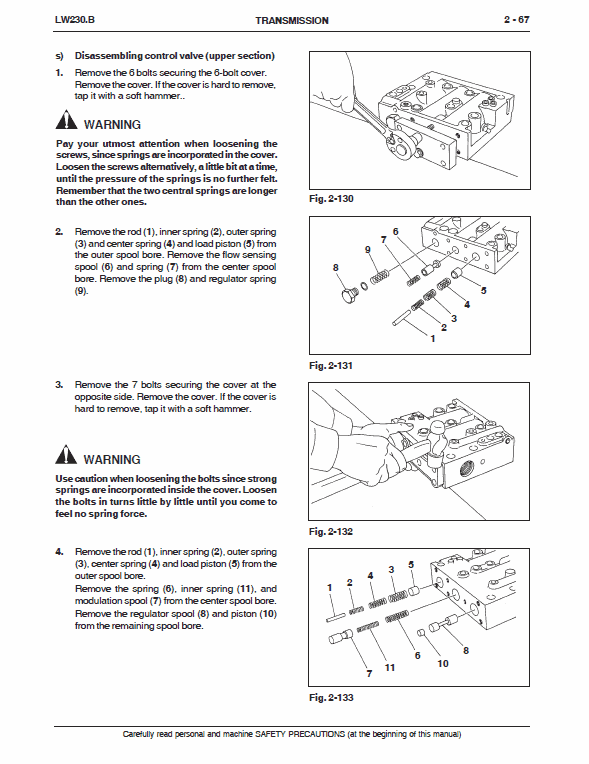 New Holland Lw230.b Wheel Loader Service Manual