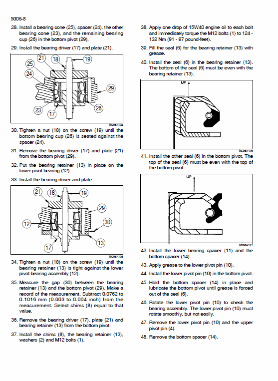 New Holland W110c Tier 2 Wheel Loader Service Manual