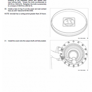 New Holland W130d, W170d Tier 4b Wheel Loader Service Manual