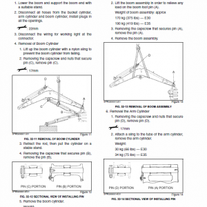 New Holland E30, E35 Compact Excavator Service Manual