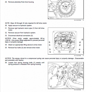 New Holland D125c Tier 2 Crawler Dozer Service Manual