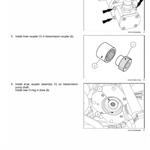 New Holland T9.560, T9.615, T9.670 Tier 4 Tractor Service Manual