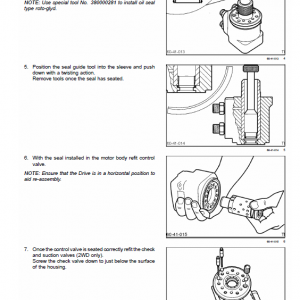 New Holland T1254b, T1404b Tractor Service Manual